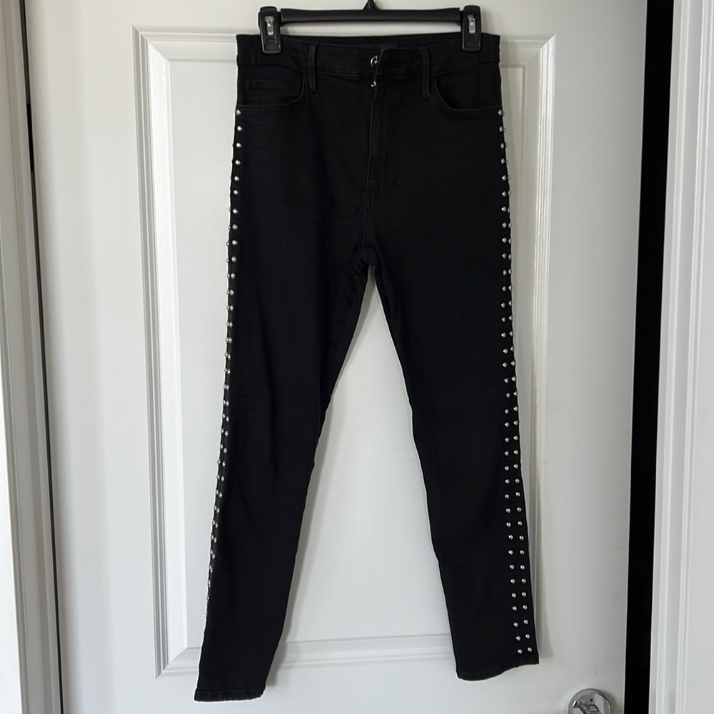 Joe’s black jeans
